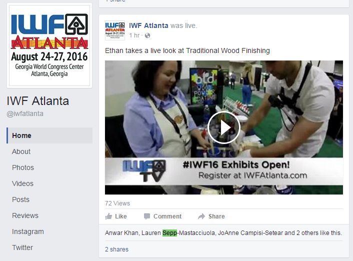 MIXOL and Liberon at IWF Atlanta 2016